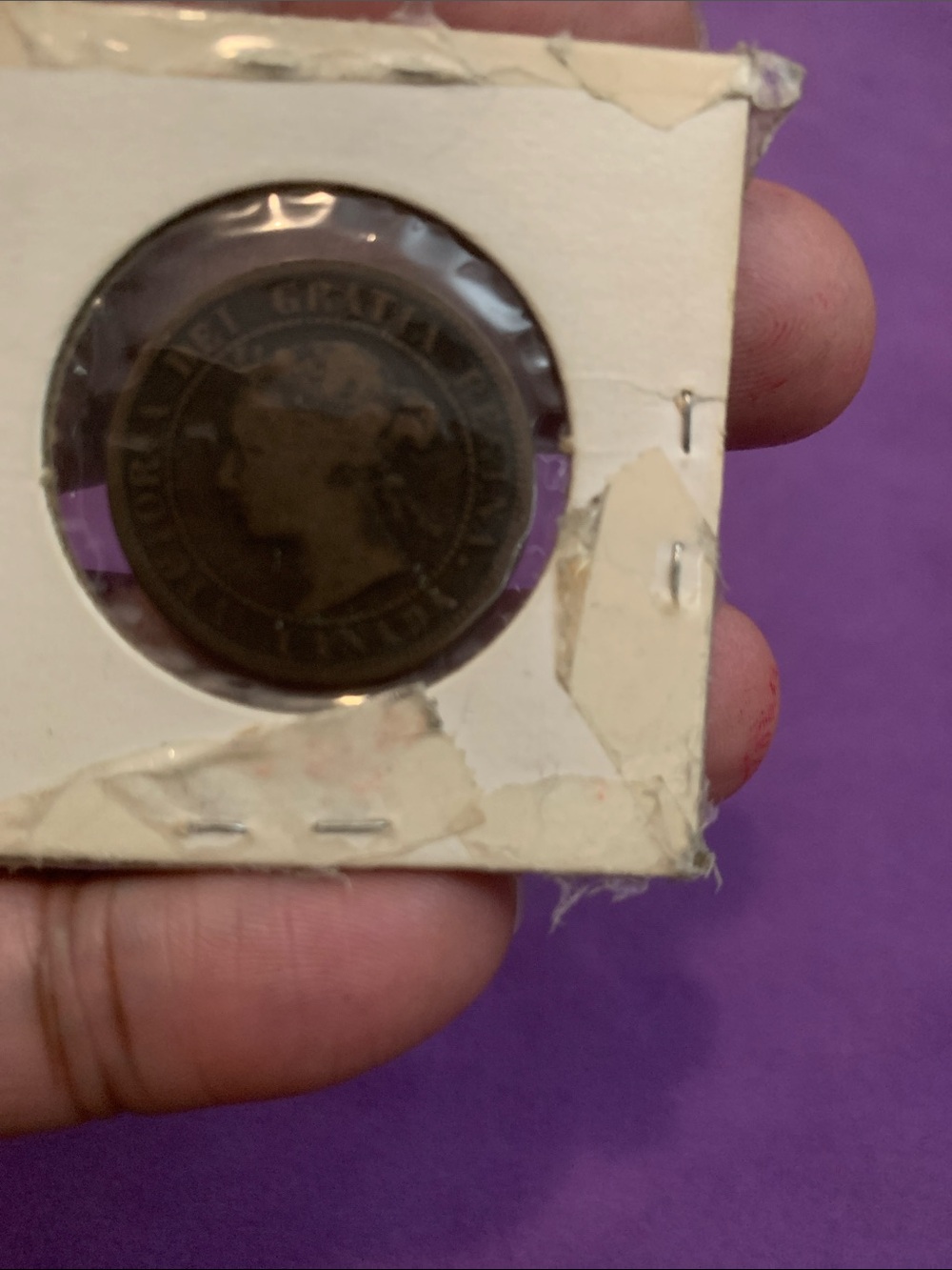 1884 Large Canadian Penny - Picture 5 of 7